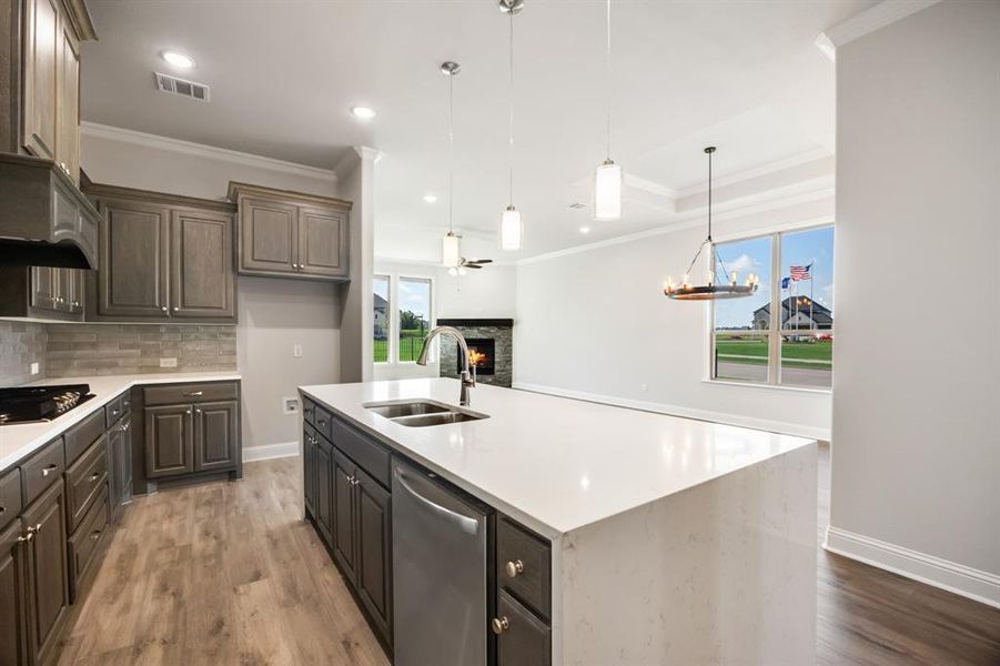 Furnished interior view inside a new home in Heath Golf and Yacht, Heath (Image 6).