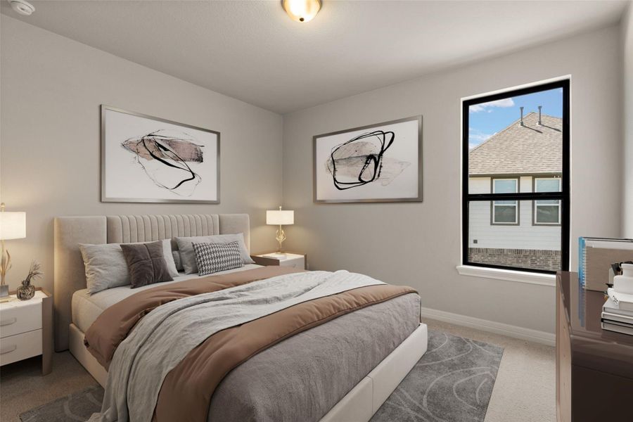 Bedroom. representative photo.