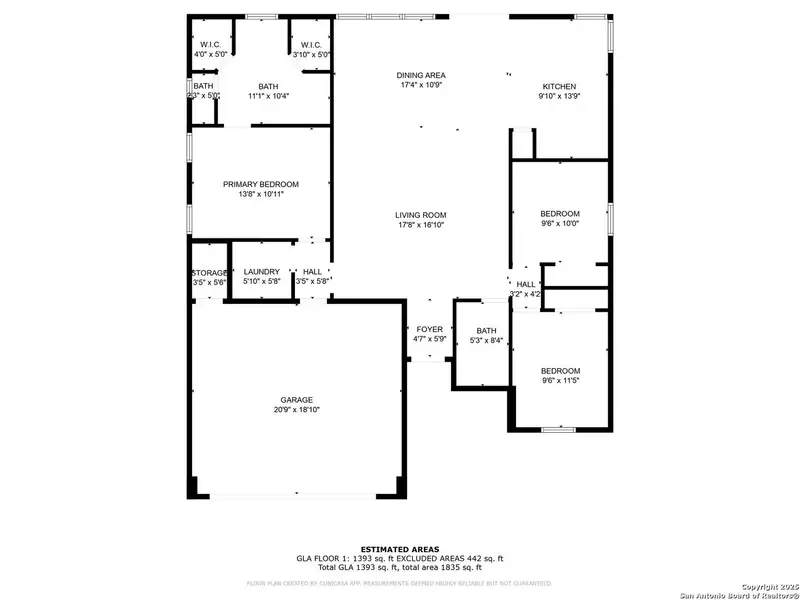 2D floor plan layout of this home in , Atascosa, TX (Image 5).