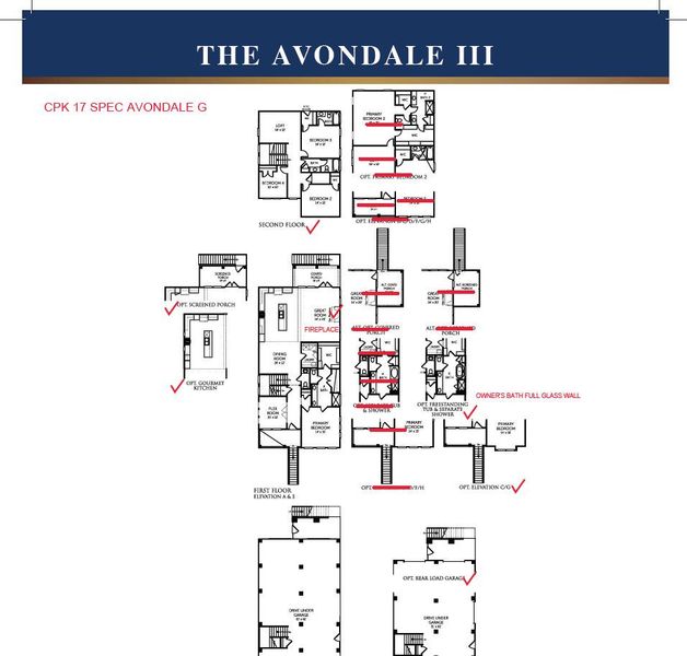 2D floor plan layout of this home in Central Park, Charleston, SC (Image 4).