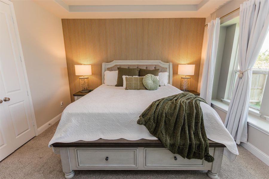 Furnished interior view inside a new home in , Tomball (Image 9).