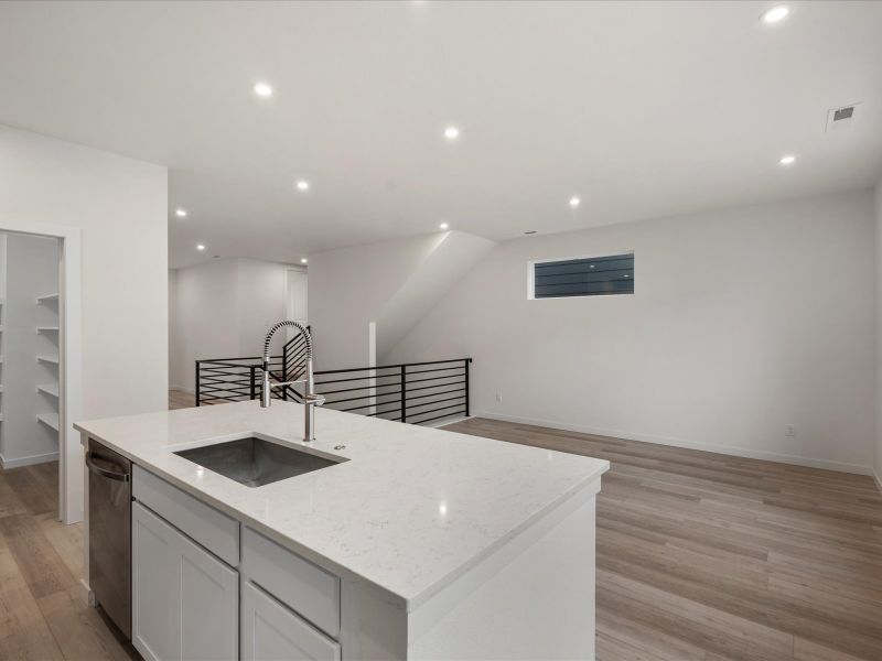 Furnished interior view inside a new home in Parkside at Victory Ridge, Colorado Springs (Image 5).