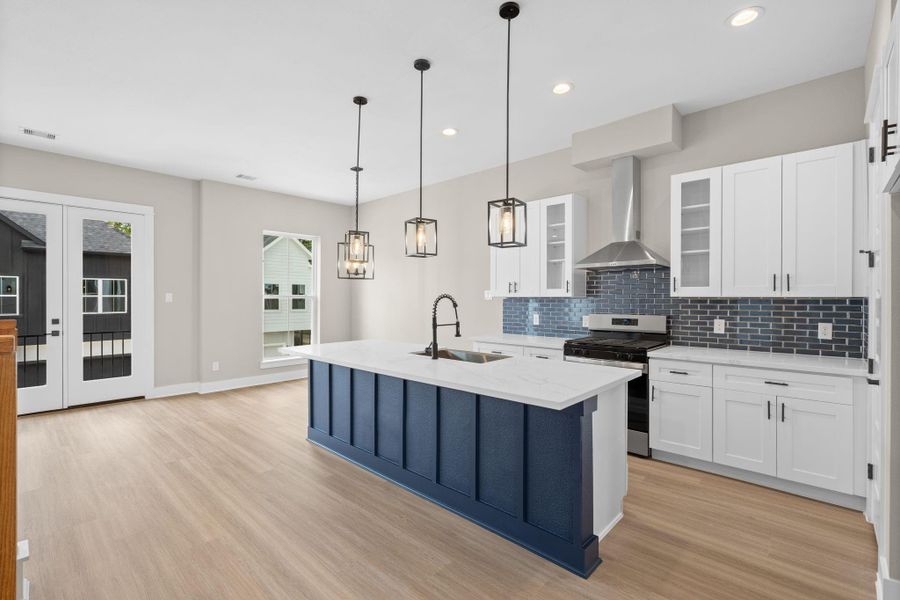 Furnished interior view inside a new home in , Houston (Image 5). Furnished interior view inside a new home in , Houston (Image 5).