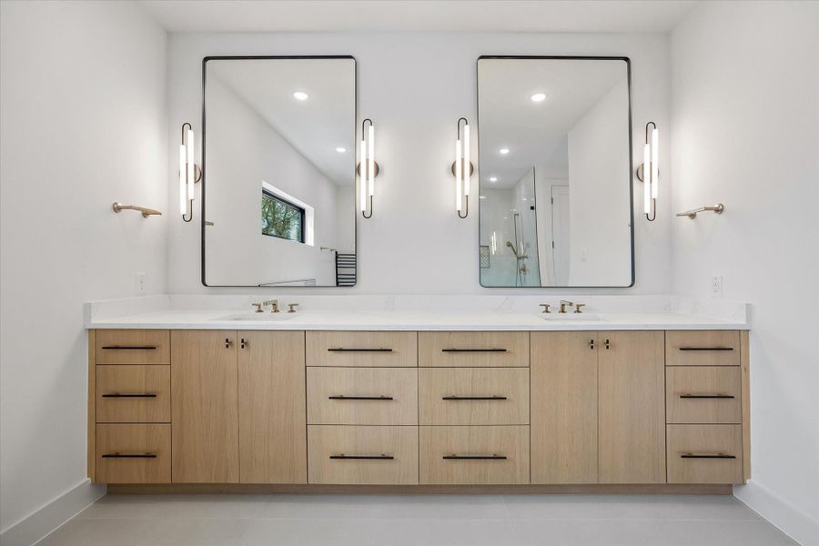 Furnished interior view inside a new home in , Bellaire (Image 14).