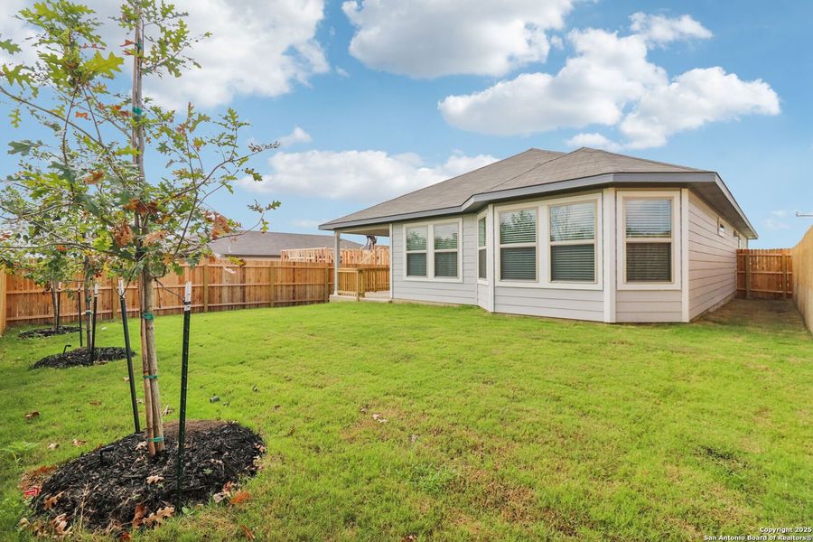 Exterior details and patio area of a home in Remington Ranch, San Antonio (Image 24). Exterior details and patio area of a home in Remington Ranch, San Antonio (Image 24).