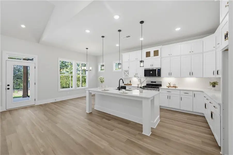 Furnished interior view inside a new home in , Gainesville (Image 10).