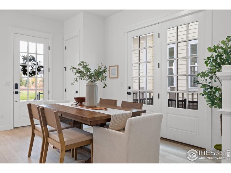Furnished interior view inside a new home in Westerly, Erie (Image 11).