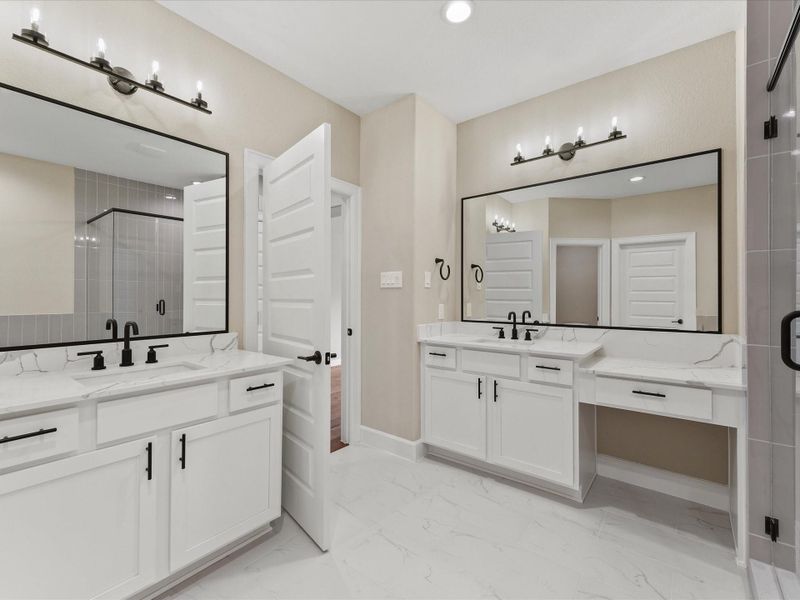 Furnished interior in a model home at Sunset Heights in Houston (Image 5). Furnished interior in a model home at Sunset Heights in Houston (Image 5).