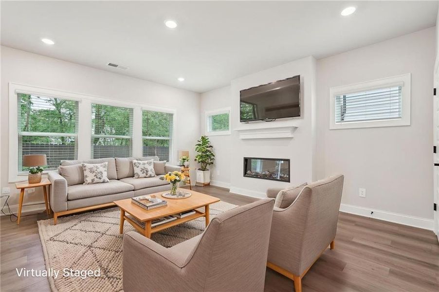 Furnished interior view inside a new home in Hemingway - Reserve Series, Cumming (Image 30).