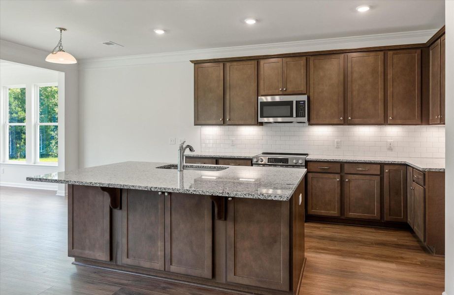 Furnished interior view inside a new home in Parker's Preserve, Ridgeville (Image 18).