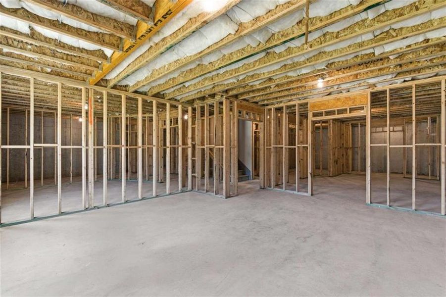 In-progress construction of a new home in The Estates at Hurricane Pointe, Douglasville, GA (Image 38). In-progress construction of a new home in The Estates at Hurricane Pointe, Douglasville, GA (Image 38).