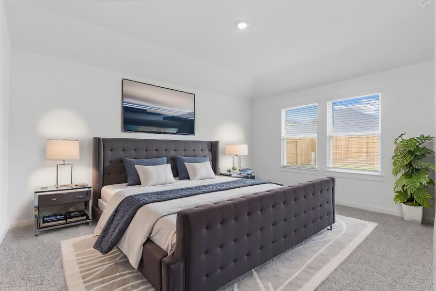 Furnished interior view inside a new home in Blue Heron Estates, Beasley (Image 8).