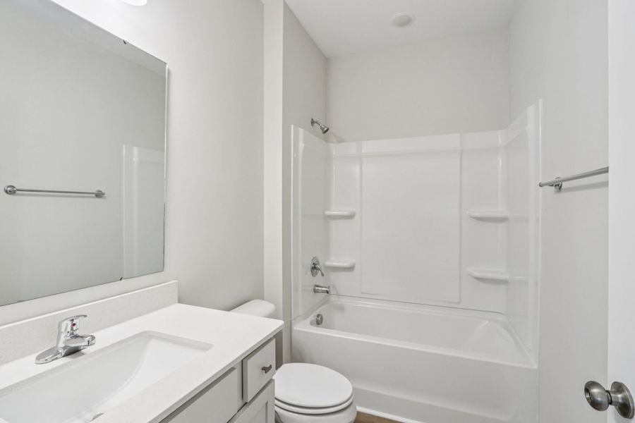 Furnished interior view inside a new home in Hayden Pointe, St. Marys (Image 10). Furnished interior view inside a new home in Hayden Pointe, St. Marys (Image 10).