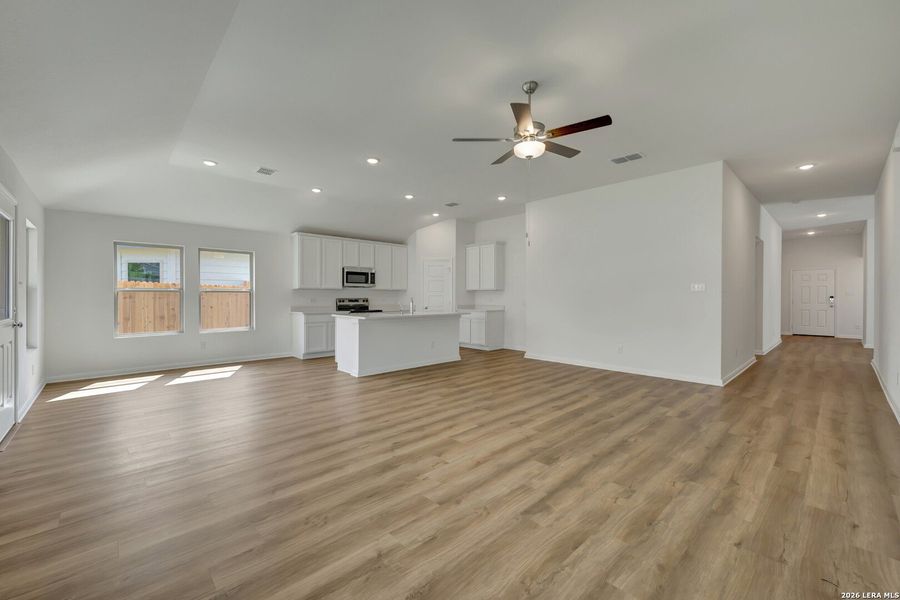 Spacious, unfurnished interior of a new home in Greenspoint Heights, Seguin (Image 39). Spacious, unfurnished interior of a new home in Greenspoint Heights, Seguin (Image 39).