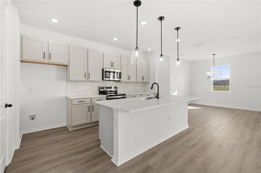 Furnished interior view inside a new home in , Kissimmee (Image 12).