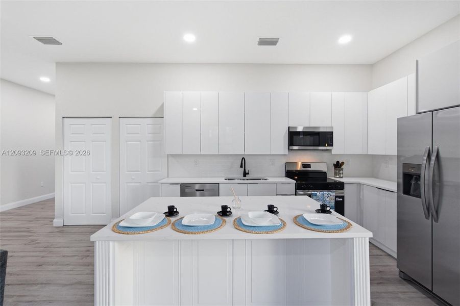 Furnished interior view inside a new home in , Lehigh Acres (Image 15).