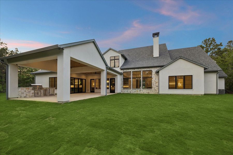 Exterior details and patio area of a home in , Montgomery (Image 29).