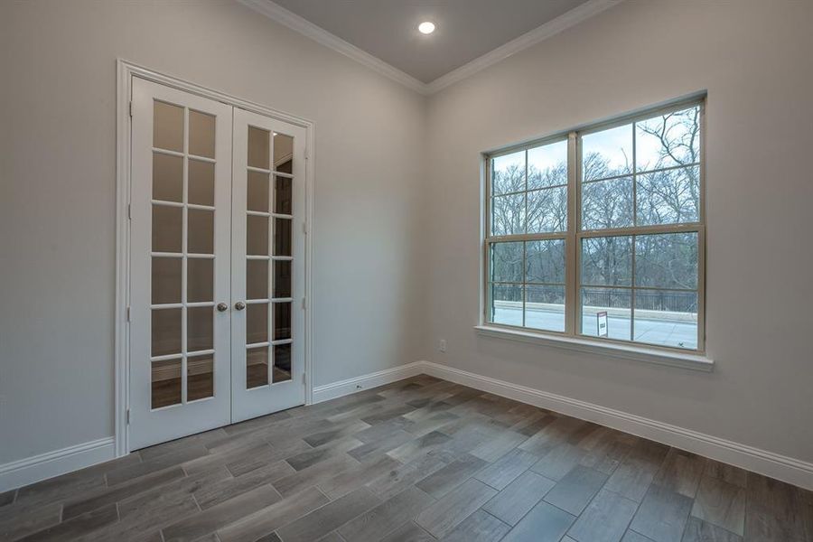 Beazer Homes Treeline Meridian Floorplan. This is not a photo of the actual home, but is a photo of the Meridian floorplan.