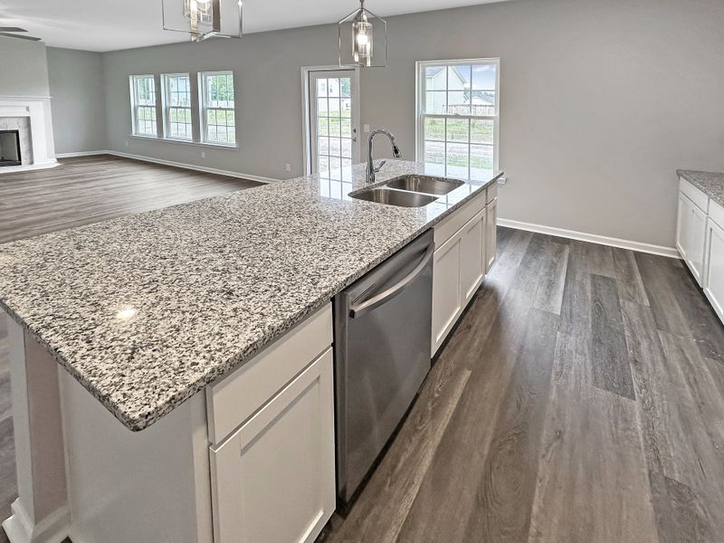Furnished interior view inside a new home in Tranquil South, Hinesville (Image 7).
