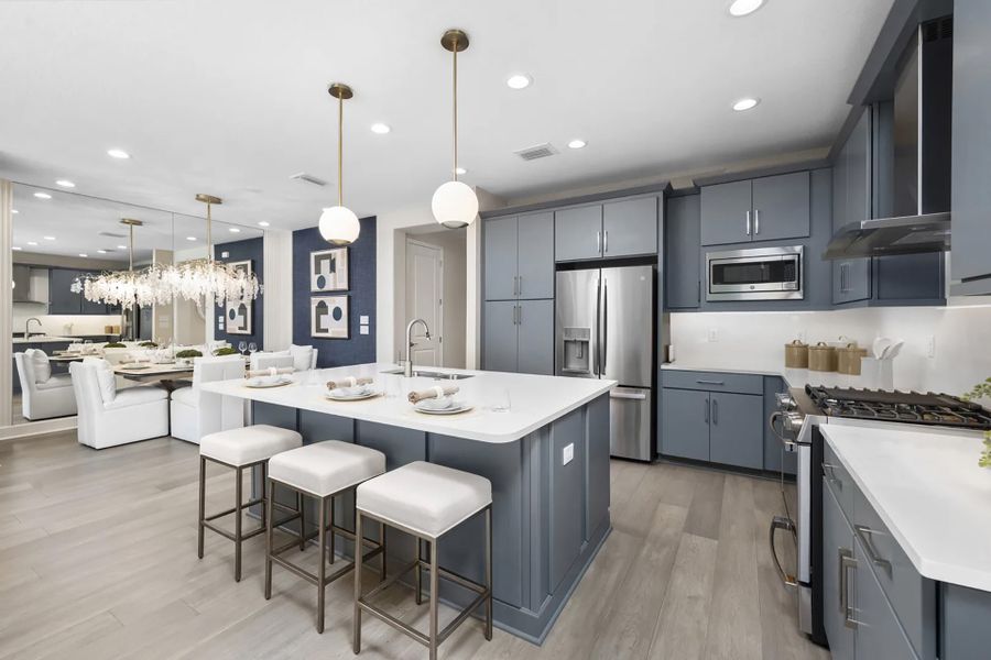 Representative furnished interior of a home built from the Orchid by GL Homes in Valencia Ridge (55+), Wesley Chapel (Image 6). Representative furnished interior of a home built from the Orchid by GL Homes in Valencia Ridge (55+), Wesley Chapel (Image 6).