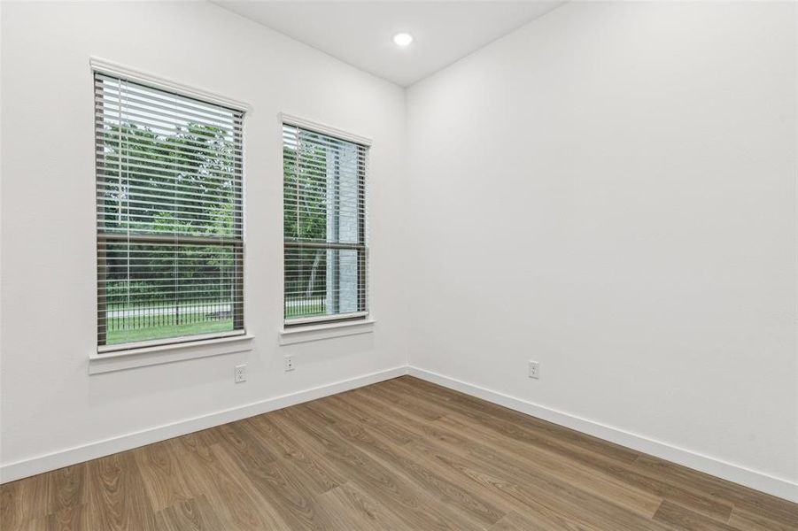 Spacious, unfurnished interior of a new home in Painted Tree, McKinney (Image 24). Spacious, unfurnished interior of a new home in Painted Tree, McKinney (Image 24).