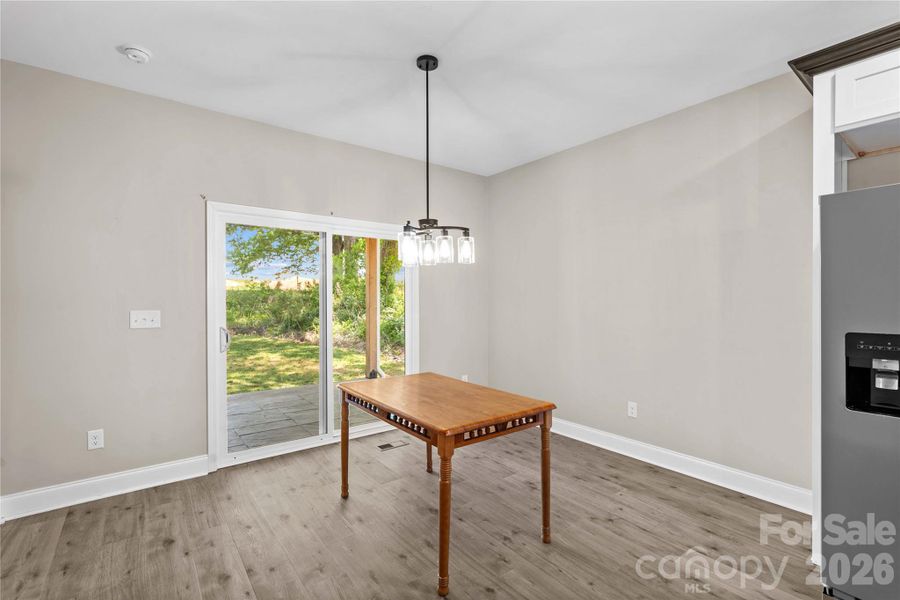 Furnished interior view inside a new home in , Statesville (Image 10).