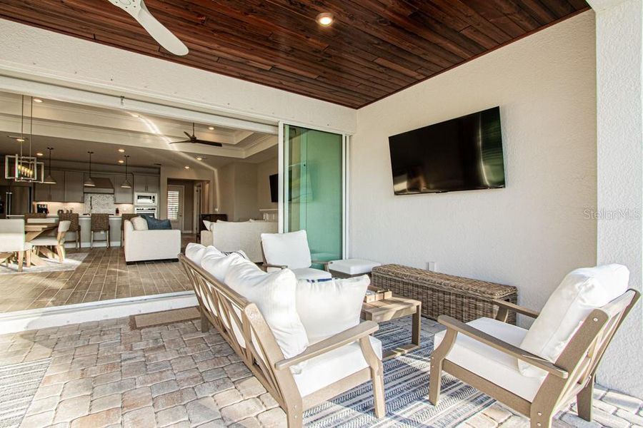 Furnished interior view inside a new home in , Punta Gorda (Image 36).