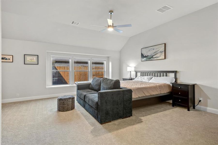 Furnished interior view inside a new home in The Grove, Midlothian (Image 10).