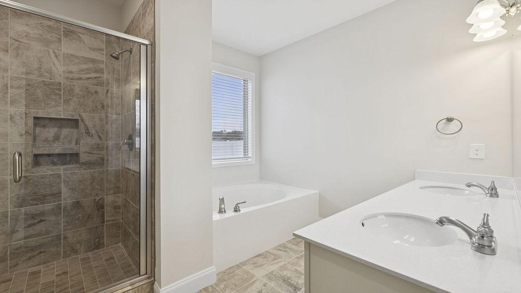 Furnished interior view inside a new home in Edgewood Estates, Piedmont (Image 11).