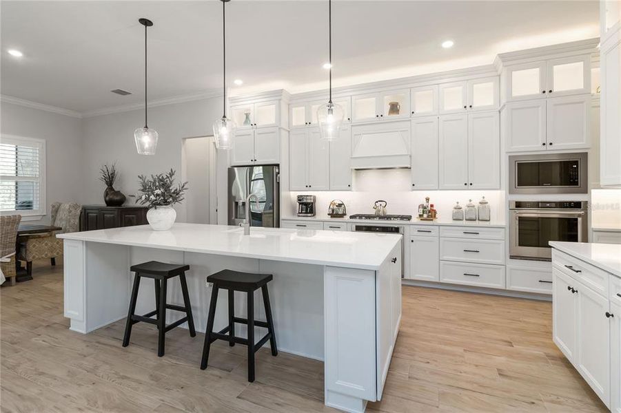 Furnished interior view inside a new home in Del Webb Sunbridge, St. Cloud (Image 17).