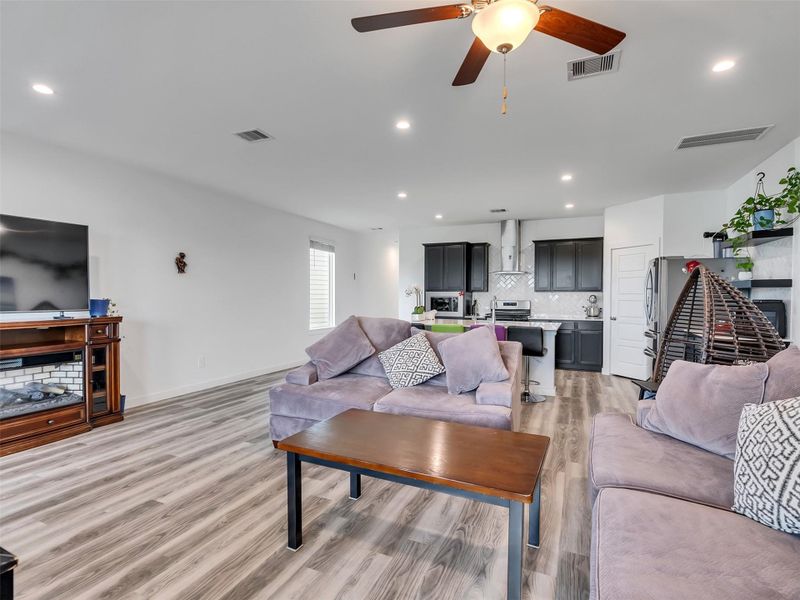 Open concept layout! Great for entertaining and multiple configurations