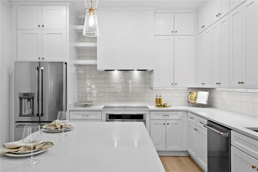 Furnished interior view inside a new home in , St. Petersburg (Image 17).