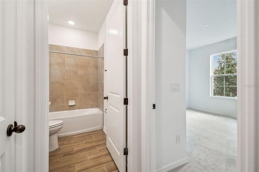 Furnished interior view inside a new home in Cascades at Southern Hills, Brooksville (Image 11).