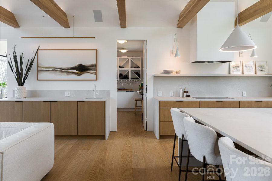 Furnished interior view inside a new home in , Asheville (Image 33).