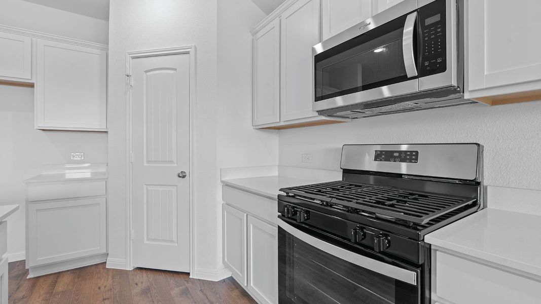 Furnished interior view inside a new home in Carillon, Manor (Image 11). Furnished interior view inside a new home in Carillon, Manor (Image 11).