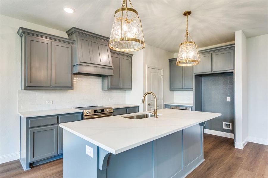 Furnished interior view inside a new home in Reatta Ridge, Justin (Image 6).