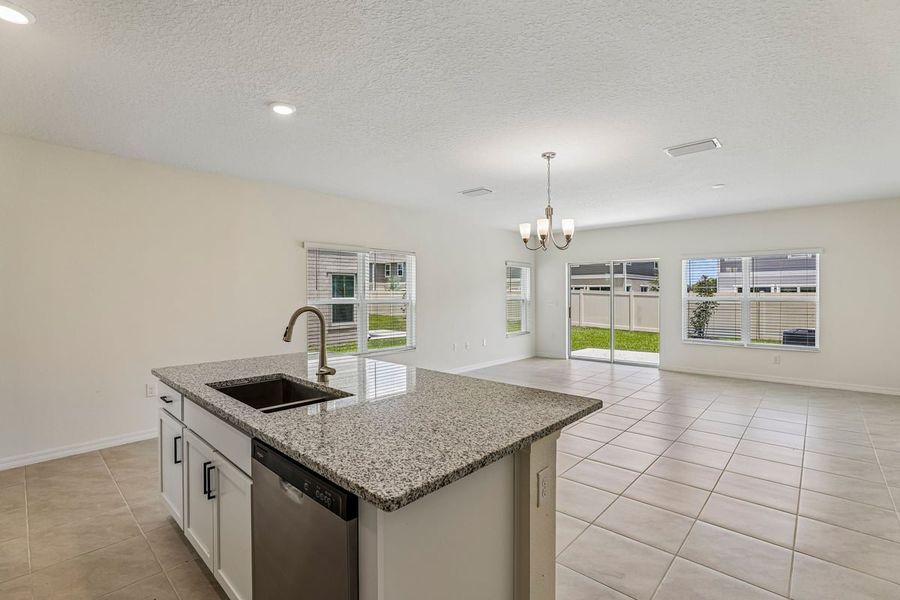 Furnished interior view inside a new home in Reserve at Forest Lake Townhomes, Lake Wales (Image 8).