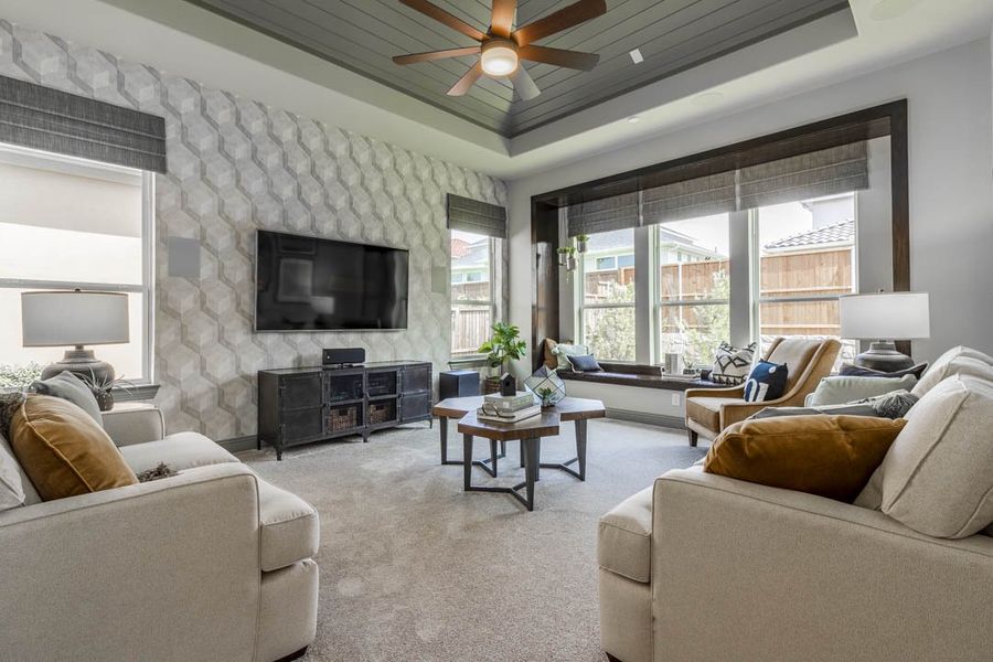 Representative furnished interior of a home built from the Chesapeake by Landon Homes in Lexington Frisco, Frisco (Image 16). Representative furnished interior of a home built from the Chesapeake by Landon Homes in Lexington Frisco, Frisco (Image 16).