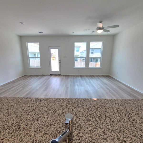 Furnished interior view inside a new home in Sonterra - Cool Water, Jarrell (Image 6).