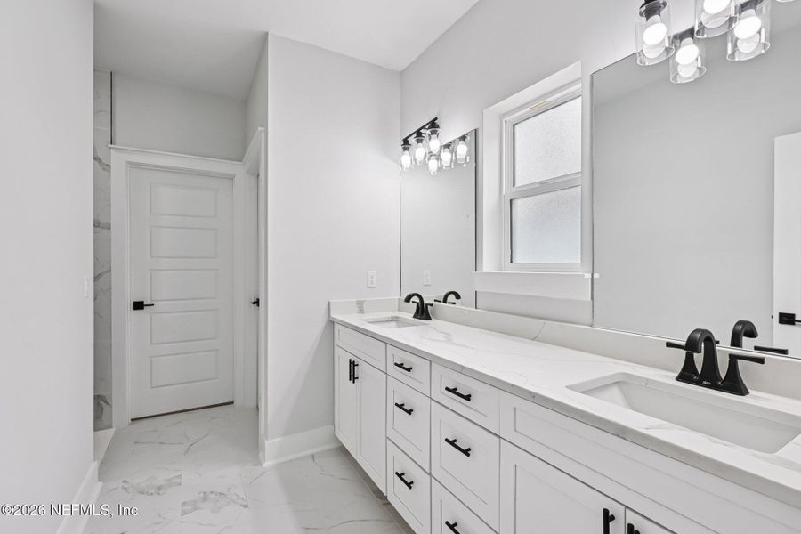 Furnished interior view inside a new home in , Fernandina Beach (Image 17).