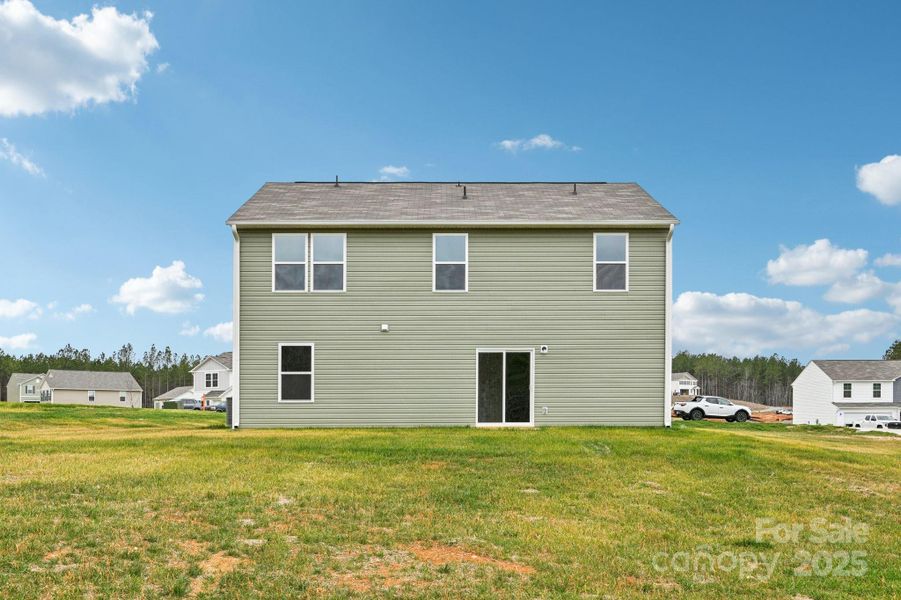 Exterior details and patio area of a home in The Pines at Stoney Point, Lexington (Image 9).