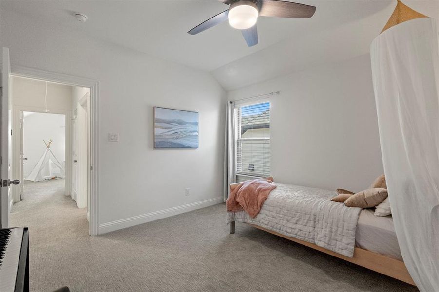 Furnished interior view inside a new home in Mustang Lakes 74', Celina (Image 13).