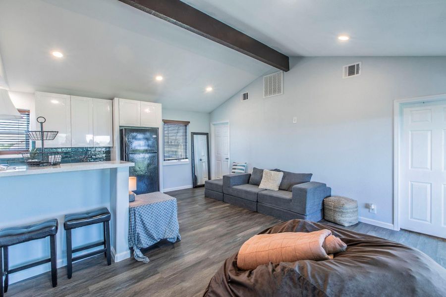 Furnished interior view inside a new home in , Bolivar Peninsula (Image 13).