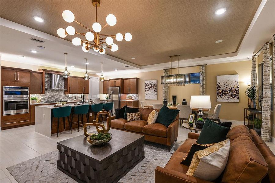 Furnished interior view inside a new home in Cresswind Lakewood Ranch, Lakewood Ranch (Image 34). Furnished interior view inside a new home in Cresswind Lakewood Ranch, Lakewood Ranch (Image 34).