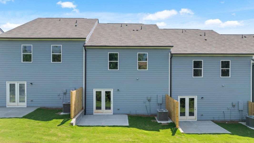 Exterior details and patio area of a home in Rolling Meadows, Jasper (Image 3). Exterior details and patio area of a home in Rolling Meadows, Jasper (Image 3).