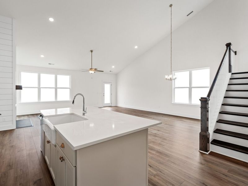 Furnished interior view inside a new home in Woods Crossing, Gallatin (Image 12).