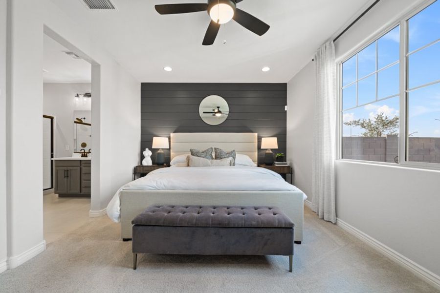 Furnished interior view inside a new home in Parkside, Avondale (Image 14). Furnished interior view inside a new home in Parkside, Avondale (Image 14).