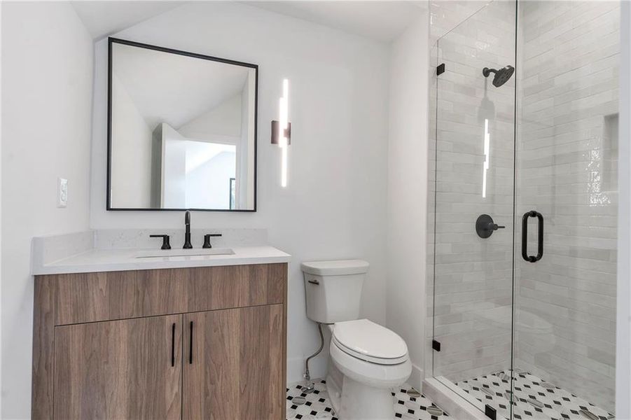 Furnished interior view inside a new home in Aster, Roswell (Image 43).