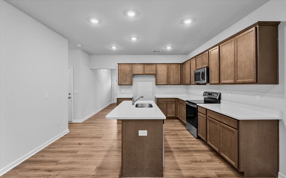 Furnished interior view inside a new home in Fieldstone, Lexington (Image 9).