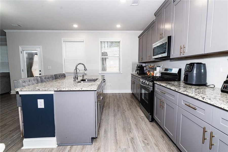 Furnished interior view inside a new home in , Lawrenceville (Image 17).
